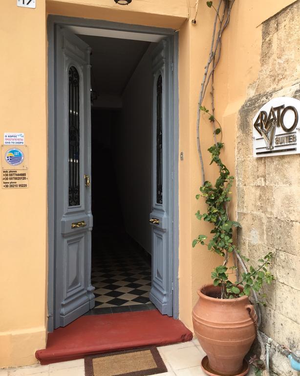 Erato suites Chrissi Akti Chania Exterior foto
